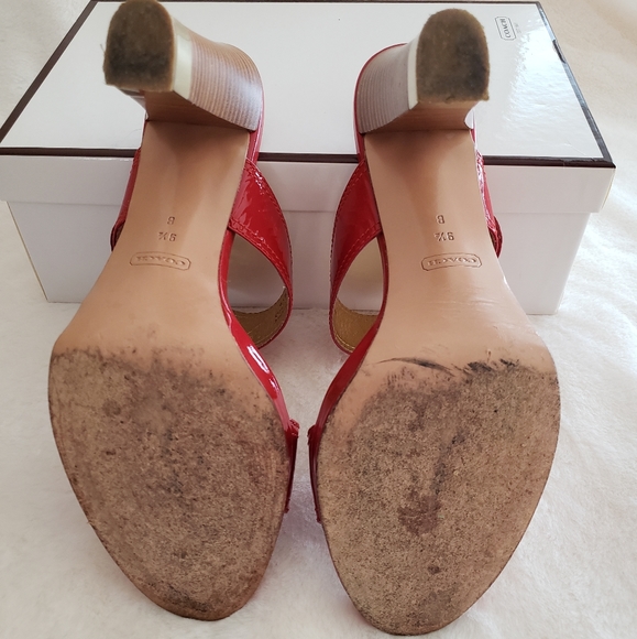 Authentic Coach Giada Patent Leather Sandals - Picture 7 of 11